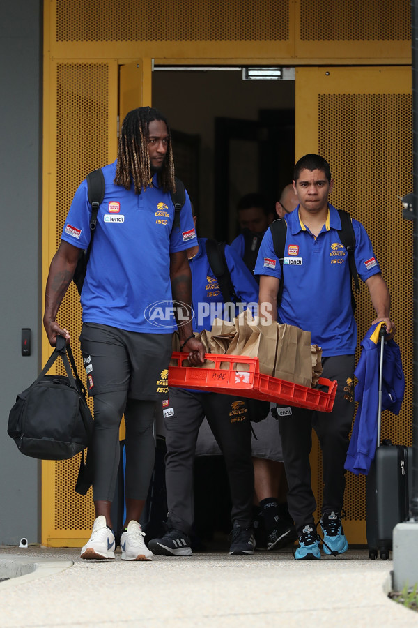 AFL 2020 Media - West Coast Depart Perth 250820 - 776349