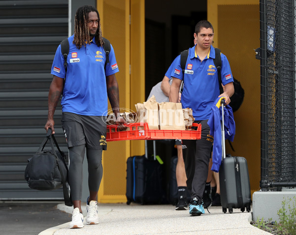 AFL 2020 Media - West Coast Depart Perth 250820 - 776351