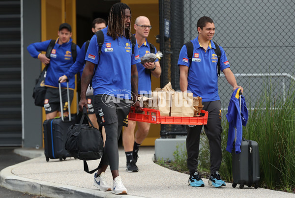 AFL 2020 Media - West Coast Depart Perth 250820 - 776350