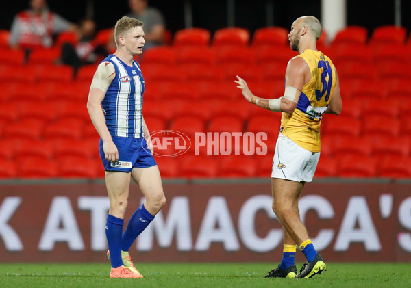 AFL 2020 Round 18 - North Melbourne v West Coast - 782599