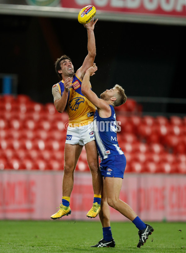 AFL 2020 Round 18 - North Melbourne v West Coast - 782621