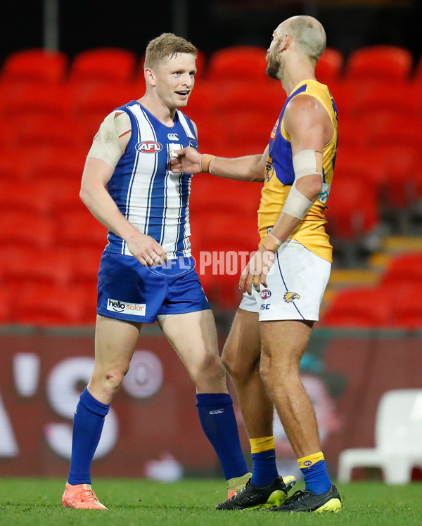 AFL 2020 Round 18 - North Melbourne v West Coast - 782636