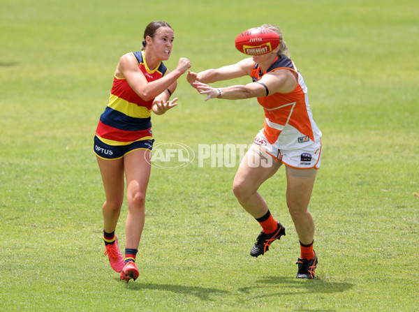 AFLW 2021 Training - Adelaide v GWS Practice Match - 800296