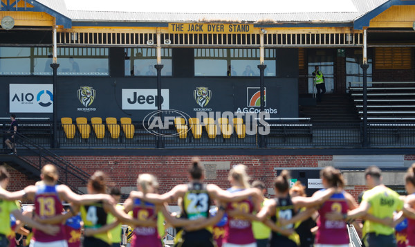 AFLW 2021 Round 01 - Richmond v Brisbane - 802808
