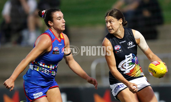 AFLW 2021 Round 02 - Western Bulldogs v Carlton - 803971