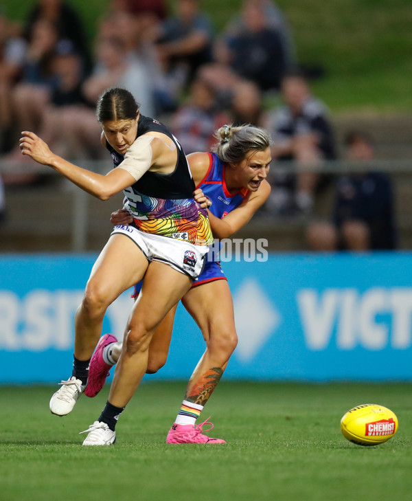 AFLW 2021 Round 02 - Western Bulldogs v Carlton - 804008