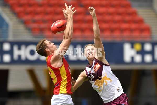 AFL 2021 Training - Gold Coast v Brisbane Practice Match - 809705