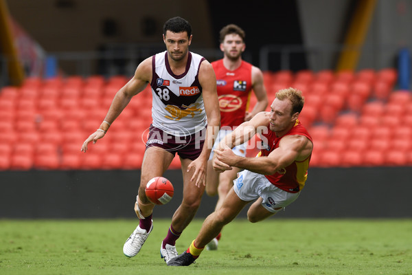 AFL 2021 Training - Gold Coast v Brisbane Practice Match - 809970