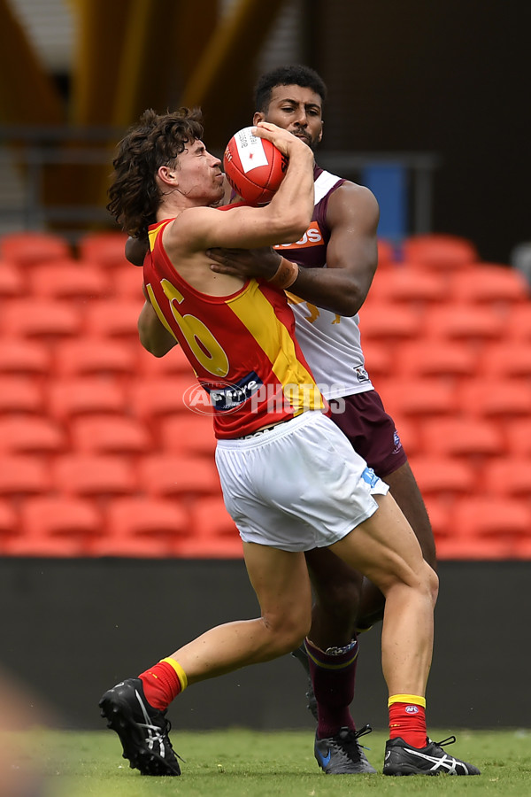 AFL 2021 Training - Gold Coast v Brisbane Practice Match - 809993