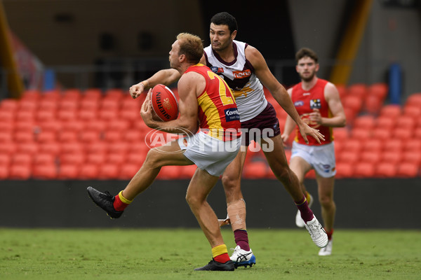 AFL 2021 Training - Gold Coast v Brisbane Practice Match - 809972