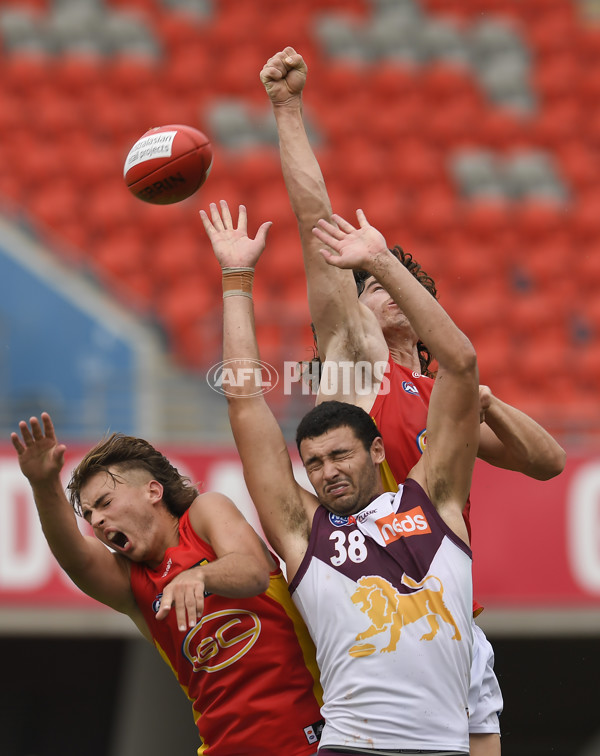 AFL 2021 Training - Gold Coast v Brisbane Practice Match - 809963