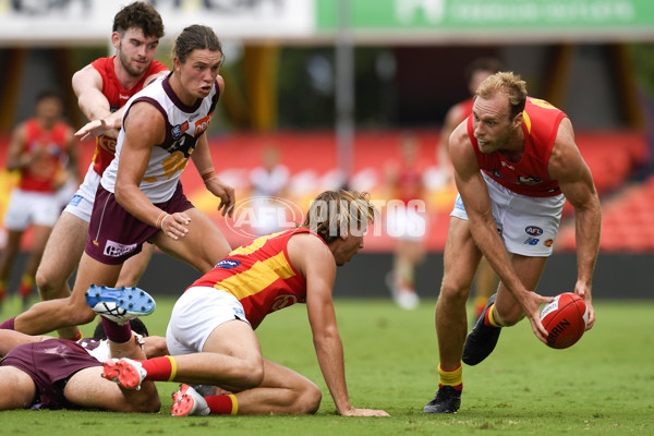 AFL 2021 Training - Gold Coast v Brisbane Practice Match - 809965