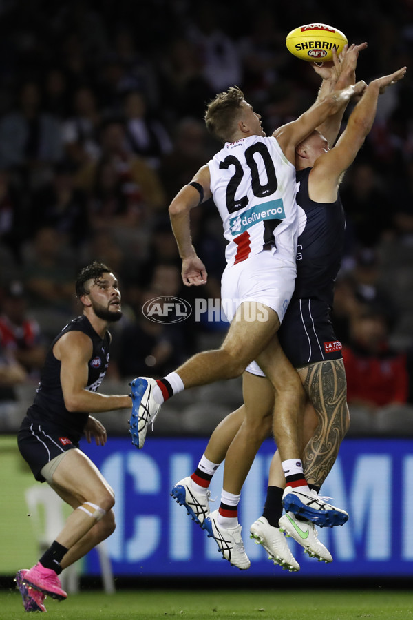 AFL 2021 AAMI Community Series - Carlton v St Kilda - 811560