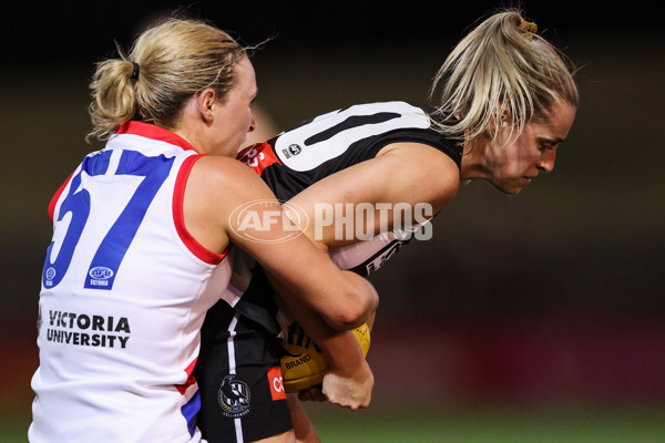 VFLW 2021 Round 03 - Western Bulldogs v Collingwood - 815286