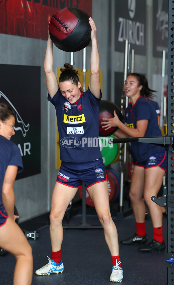 AFLW 2021 Round 09 - Melbourne v Brisbane - 822174