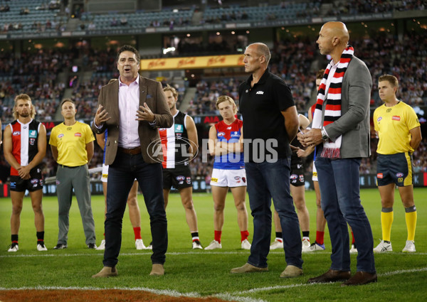 AFL 2021 Round 02 - St Kilda v Melbourne - 822763