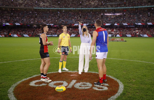 AFL 2021 Round 02 - St Kilda v Melbourne - 822789