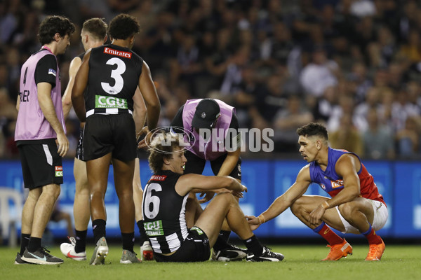 AFL 2021 Round 03 - Collingwood v Brisbane - 825156