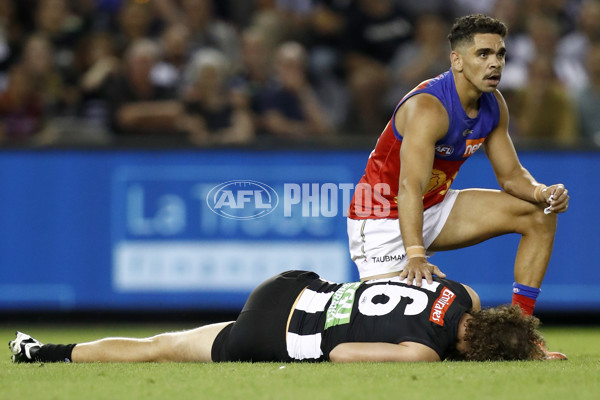 AFL 2021 Round 03 - Collingwood v Brisbane - 825154