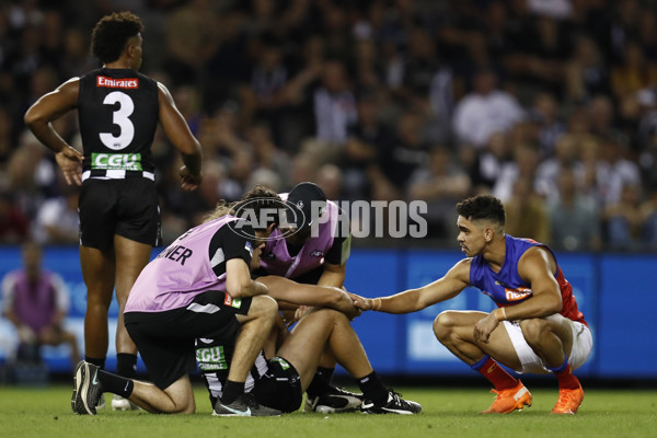 AFL 2021 Round 03 - Collingwood v Brisbane - 825157