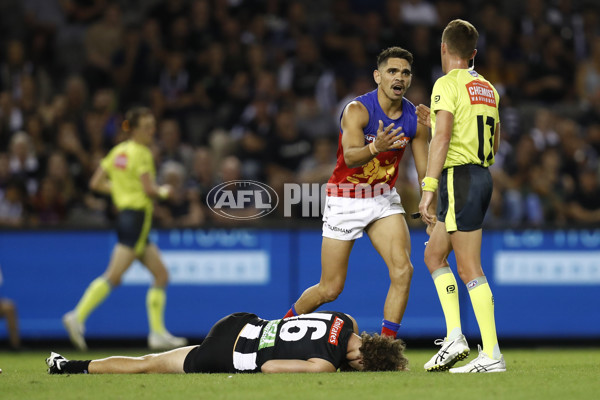 AFL 2021 Round 03 - Collingwood v Brisbane - 825159