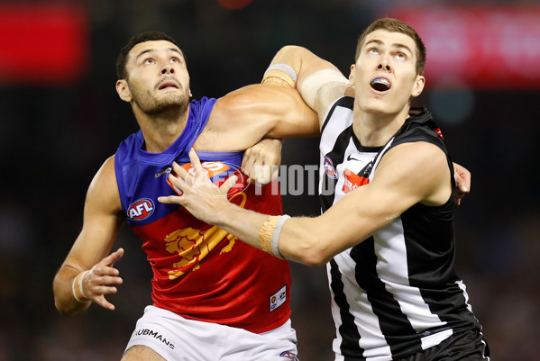 AFL 2021 Round 03 - Collingwood v Brisbane - 825075