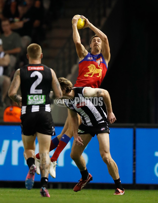 AFL 2021 Round 03 - Collingwood v Brisbane - 825144