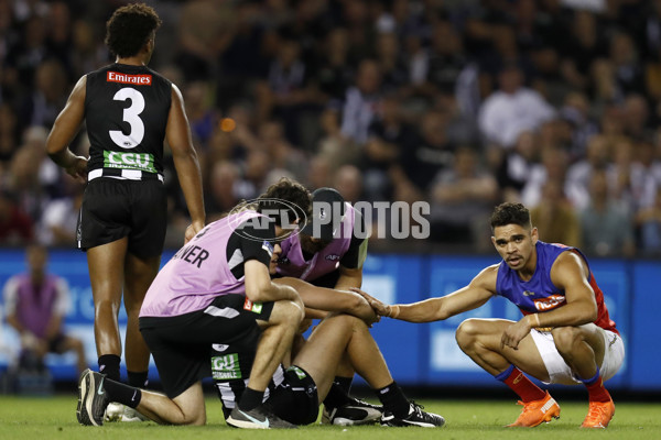 AFL 2021 Round 03 - Collingwood v Brisbane - 825158