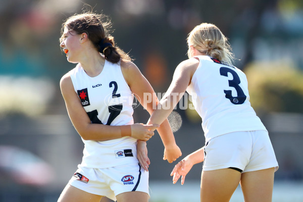 AFLW 2021 U17 Challenge - Vic Country v Vic Metro - 825359