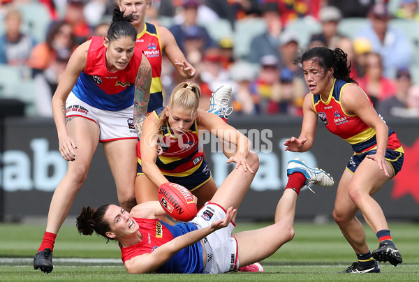 AFLW 2021 First Preliminary Final - Adelaide v Melbourne - 829888