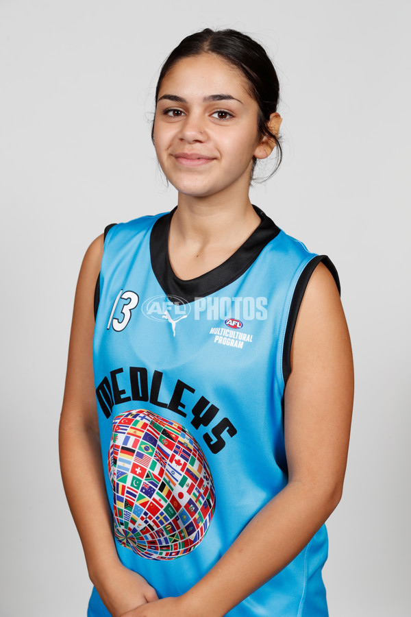 AFLW 2021 Media - Under 19 Girls Headshots - 831819