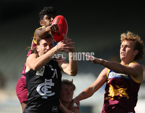 VFL Round 02 - Carlton v Brisbane - 837427