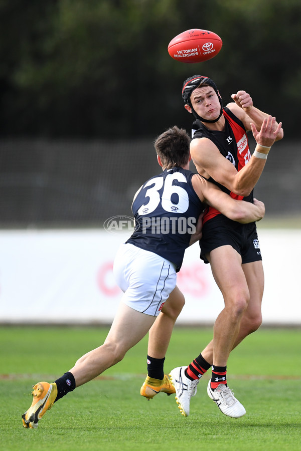 VFL 2021 Round 03 - Essendon v Carlton - 841838