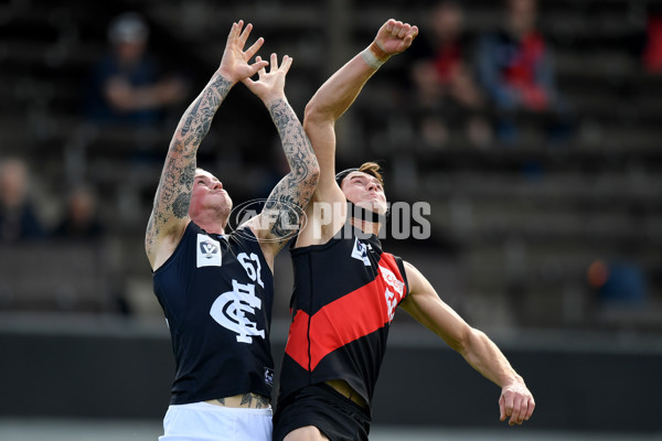 VFL 2021 Round 03 - Essendon v Carlton - 841878