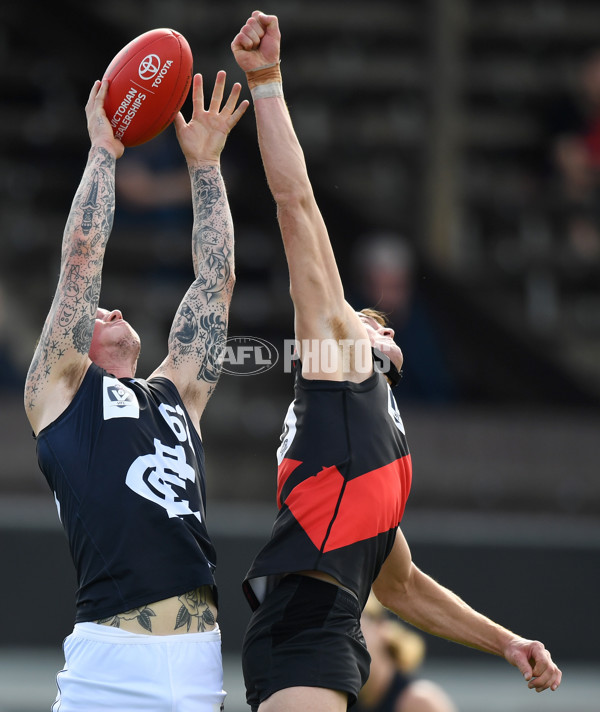 VFL 2021 Round 03 - Essendon v Carlton - 841879