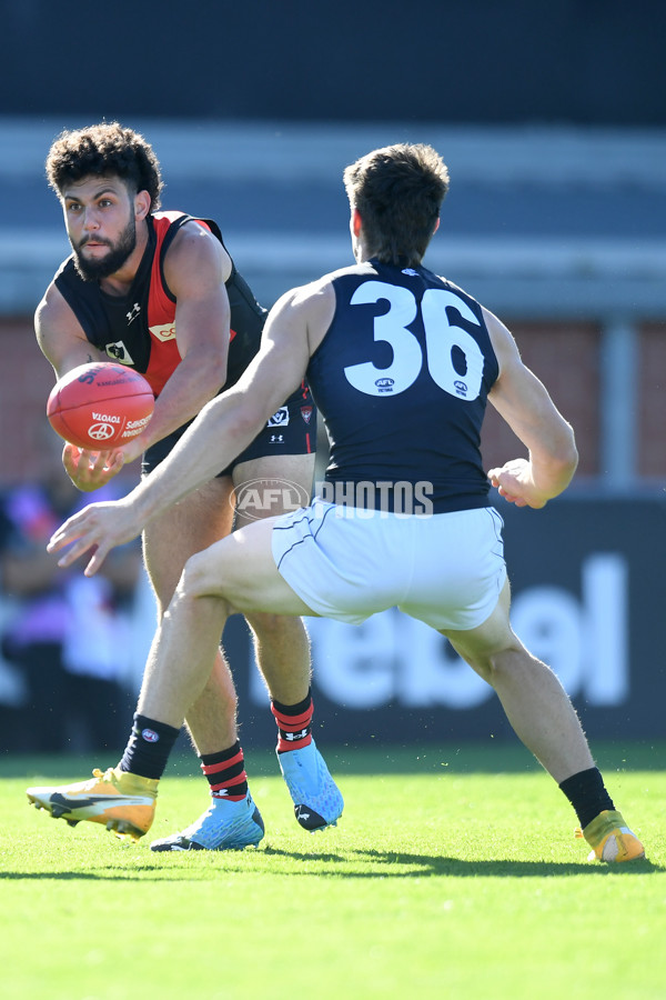 VFL 2021 Round 03 - Essendon v Carlton - 842119