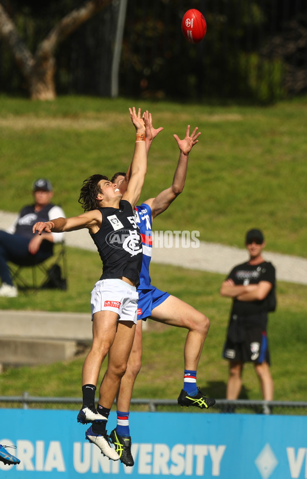 VFL 2021 Round 04 - Footscray v Carlton - 845228