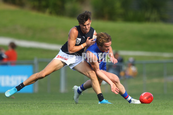 VFL 2021 Round 04 - Footscray v Carlton - 845274