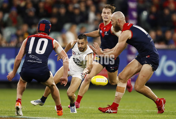 AFL 2021 Round 09 - Melbourne v Carlton - 848273