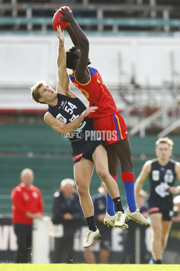 VFL 2022 Media - Fitzroy Cubs v Carlton - 948331