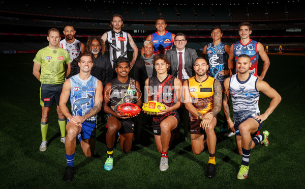 AFL 2022 Media - Sir Doug Nicholls Round Launch - 949516