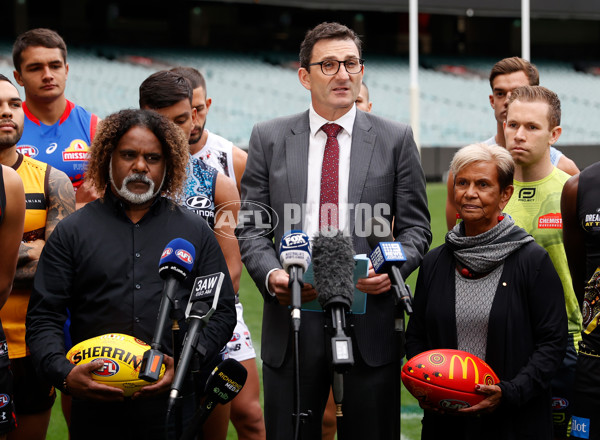 AFL 2022 Media - Sir Doug Nicholls Round Launch - 949536