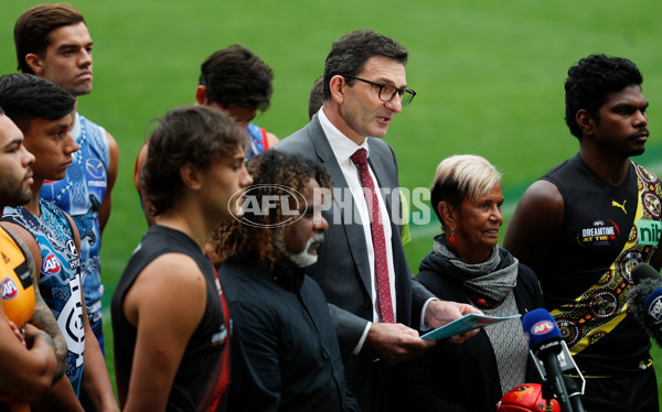 AFL 2022 Media - Sir Doug Nicholls Round Launch - 949542