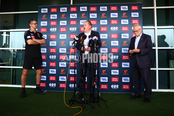 AFL 2022 Media - GWS Press Conference 120522 - 946593