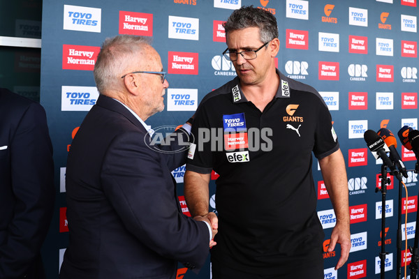 AFL 2022 Media - GWS Press Conference 120522 - 946598