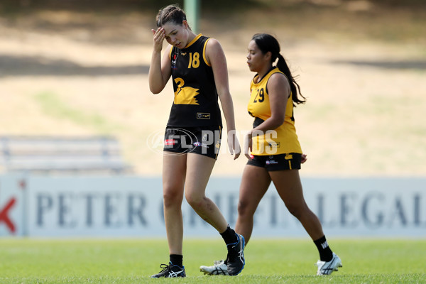 AFLW 2022 U16 Girls Championships - WA Black v WA Gold - 918036