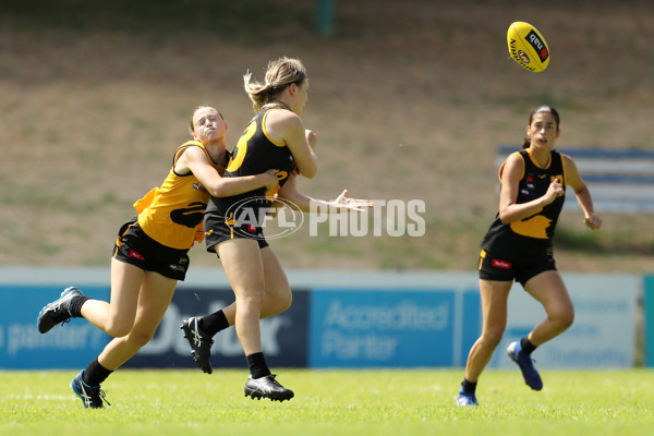 AFLW 2022 U16 Girls Championships - WA Black v WA Gold - 918015