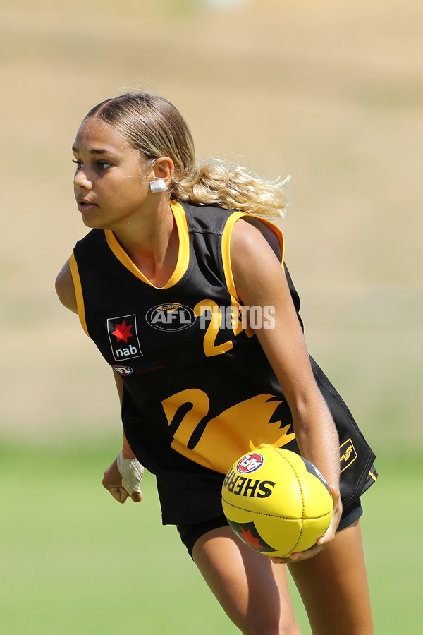 AFLW 2022 U16 Girls Championships - WA Black v WA Gold - 918057