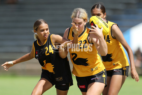 AFLW 2022 U16 Girls Championships - WA Black v WA Gold - 918054