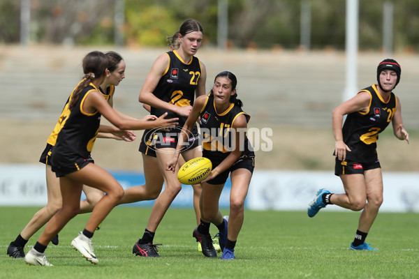 AFLW 2022 U16 Girls Championships - WA Black v WA Gold - 918137